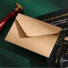 10-50 件经典白色黑色牛皮纸空白迷你纸质窗口信封、小卡片/便条夹，适用于婚礼邀请函、圣诞节庆祝和生日派对礼物 - 彩色 - 查看 12