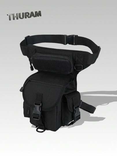 成人大腿包 - 骑马腿包，防水户外腰包，适合徒步旅行、骑自行车、骑摩托车 | 紧凑型可调节腰带