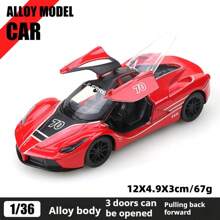 Modelo de coche antiguo de escala 1:36 con puerta doble con cabeza de tigre, fundido a troquel - Decoración del hogar, adorno de escritorio, pasatiempo de coleccionista, regalo de cumpleaños, regalo de Pascua, regalo festivo, presente