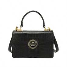Multicolor Snakeskin Pattern Handbag – Chic &Evening Bag For Ladies Colorful Snakeskin Purse - Black - View 2