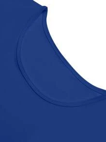 Men's Loose Fit Sleeveless Workout Tank Top, Breathable And Comfortable For Fitness, Running, Basketball, Cycling, Yoga, Dancing, Outdoor Sports And Casual Daily Wear, Fashionable And Versatile - Royal Blue - View 10