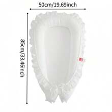 Portable Infant Crib Bedside Crib Foldable Newborn Nest Lying Chair