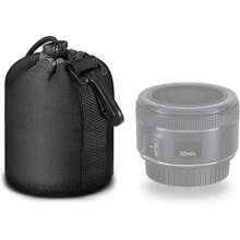 Thick Neoprene Lens Pouch Protective Sleeve Set For DSLR Camera Lens - Sizes: Small, Medium, Large, X-Large