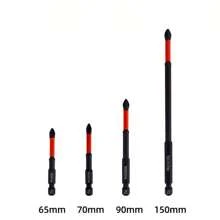 Magnetic Anti-Slip Drill Bit Set: 3/5/6 Pcs, S2 Steel, Phillips & Impact Bits For Electric & Manual Drivers, Anti-Slip Grip Magnetic Drill Bit Set