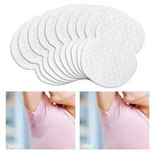 Kit 10 ou 20 Absorvente Axila de Suor Unissex Protetor de Manchas Desodorante Anti Suor Odor Axila Seca