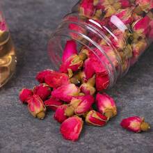 1 pacote (35g) de flor de rosa vermelha natural seca - adequada para velas, artesanato feito à mão, decoração de casa interna, sabonete faça você mesmo, aromaterapia