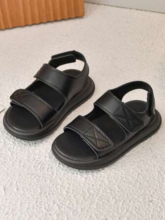 1 双男女款儿童户外时尚凉鞋，防滑防水休闲鞋，适合幼儿、婴儿