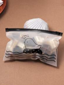 30pcs Small Size Black, White & Brown Pom Pom Square Hair Clips For Ponytail,Hair Accessories,Hair Claw,Claw Clips,Hair Clutch,Hair Jaw Clip Fall Winter For Vacation Outfits Woman