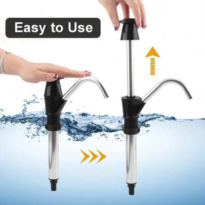Caravan Spüle Wasser Handpumpe Wasserhahn Doppelfunktion Spüle Wasserhahn Camping Anhänger Wohnmobil Ersatzwerkzeug Trinkanhänger
