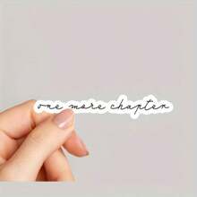 2 件/4 件 再来一章，书卷贴纸，书卷贴纸，阅读贴纸，不倒翁贴纸，水瓶贴纸，乙烯基贴纸，Kindle 贴纸 - 彩色 - 查看 1