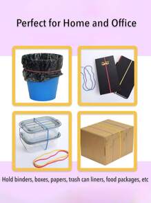 40PCS/100PCS Large Rubber Band Long Rubber Band Morandi Color Various Colors Heavy Duty Rubber Band High Quality Rubber Band Office Supplies Large Rubber Band Suitable For Homes, Kitchens And Offices Back To School