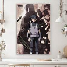 Framed International NarutoShippuden - Itachi Uchiha Wall Poster, Wall Decor For Living Room, Bedroom, Bathroom, Bedroom Wall Decor - 框架 - 查看 3