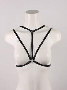 1pc Elastic Camisole Strap, Women's Elastic Strap, Elastic Chest Strap, High Quality Elastic Chest Strap, Tie-Up Bra Strap - Multicolor - View 12
