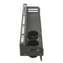 YUNRUX Wall Shelf Kitchen Shelf Gastro Shelf Wall Shelf With Spice Shelf Stainless Steel