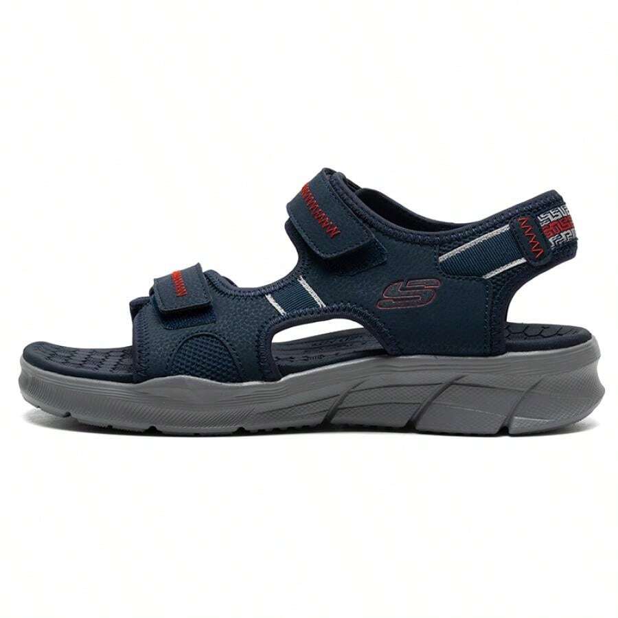 Skechers 男士休闲轻便舒适凉鞋/拖鞋 237286-NVGY - 海軍藍色/灰色 - 查看 1