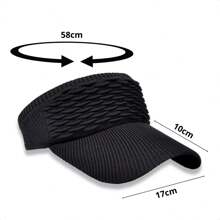 KIT 2 Viseiras Femininas Elástica Moda Verão Esportiva Tecido Confortável Proteção Rosto Sport