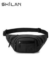 Fashionable And Sporty Ultra-Lightweight Chest Bag. Multifunctional Shoulder Bag. It Is A Men's Crossbody Bag That Combines Practical Functions And Can Also Be Used As A Casual Daily Chest Bag. It Is Suitable For Sports, Office And Business Occasions. Sling Bag