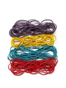 40PCS/100PCS Large Rubber Band Long Rubber Band Morandi Color Various Colors Heavy Duty Rubber Band High Quality Rubber Band Office Supplies Large Rubber Band Suitable For Homes, Kitchens And Offices Back To School