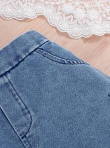 2pcs/Set Young Girl Summer Casual Letter Print White Tank Top & Skirt Set, Suitable For Commute, Daily Wear, Vacation, School