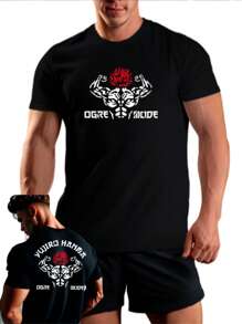 Anime\Baki\Yujiro Hanma T-Shirt Unisex 100% Cotton Streetwear New Release Shipping Various Colors!! - màu đen - Xem 3