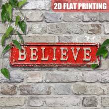 Vintage Metal Sign - Flat Printed 16" X 4" Christmas And Winter Decor, High Quality Printed Metal Wall Art, 2D Print, Durable Iron Wall Decor, For Vintage Decor Walls, Wall Decoration, Room Decoration, Home Decor, Restaurant Decor, Bar Decor, Cafe Decor, Garage Decor, Garden Decor, Indoor & Outdoor Decor, Perfect For Birthday, Anniversary, Valentine's Day, Christmas, Thanksgiving, Mother's Day And Father's Day. Classic, Decorative, Gift
