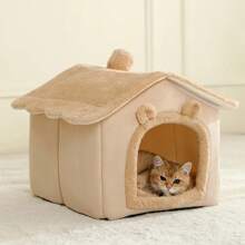 Foldable Pet House Removable Washable House Puppy Cave Sofa Pet Bed House Small Dogs And Small And Medium Cats