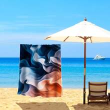 1pc Extra Large Beach Towel - Soft, Lightweight And Absorbent Polyester Bathing Towel, Suitable For Travel, Swimming, Camping, Yoga, Fitness, Beach Vacation And Beach Parties - Perfect Gift For Family And Friends - Multicolor - View 24