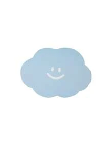 1 件小云形鼠标垫，简约可爱设计，适用于笔记本电脑，优雅的办公室家居使用，适合女性