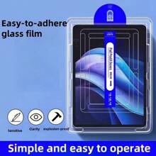 2025 Premium IPad Screen Protector [9H Hardness] - Auto-Align Full Cover HD Tempered Glass, Anti-Scratch/Bubble/Dust, Compatible With IPad Pro 12.9/11, Air 10.9, Mini 6/7, Tab M11 - Stylus Support, Ultra-Thin, Anti-Fingerprint"** Gift For Birthday, Family, Friends Pad Accessories