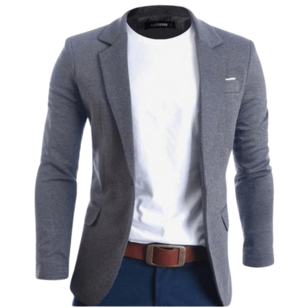 Blazer Social Masculino Slim – Básico Elegante para o Dia a Dia