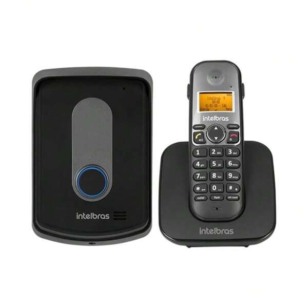 Porteiro Eletrônico Interfone Telefone Sem Fio Intelbras Tis5010 Com Ramal Externo