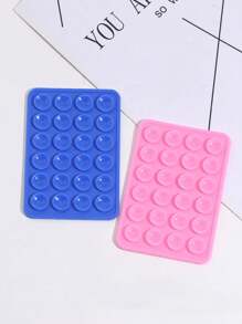 Silicone Suction Cup Phone Case Adhesive Bracket For Strong Grip Selfie Video, And Easy To Use Silicone Suction Cup Upgraded To Model Compatible With IPhone, Android Phone, Gift For Birthday, Family, Friends Phone Holder, Phone Stand, Phone Accessories - Multicolor - View 5