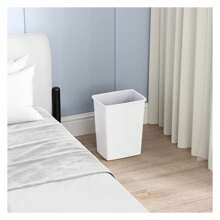 35 Quart Plastic Trash Can, Under Canbinet Waste Bin, 9-Gallons Slim Trash Can For Kitchen Bedroom Office Bathroom Under Sink White 1 Pack - Multicolor - View 5
