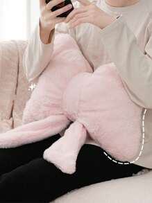 1 pièce coussin nœud rose, coussin pour enfants, surface douce et confortable, convient pour canapé, siège, coussin de voiture, polypropylène, lavage à la main, ne peut pas être nettoyé à sec, décoration d'intérieur