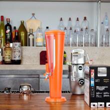 Dispensador de bebidas/cerveza portátil de plástico de 3L, Torre de cerveza con dispensador de bebidas frías