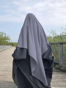 Muslim Fashion Woman Dress, Muslim Women Abaya Dubai Muslim Woman Abaya Robe, Extra Long Medina Headscarf, Fashion Hijab Dress For Women,Modest