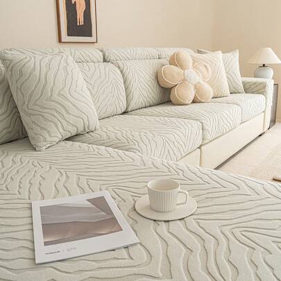 1 chiếc Vỏ bọc ghế sofa Jacquard họa tiết núi phong cách cổ điển thời trang, Vỏ đệm ghế sofa co giãn vừa vặn, Vỏ bọc ghế sofa chống trượt đơn giản và hiện đại, Thích hợp cho ghế sofa chữ L và ghế sofa 1/2/3/4 chỗ ngồi, Hoàn hảo cho phòng ngủ, phòng khách, văn phòng, trang trí nhà cửa, Thích hợp cho mọi mùa.