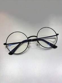 Classic Retro Hip Hop Circular Polarized Glasses, Men's Metal Fashion Glasses Casual Fashion Glasses Accessories, Suitable For Vacation Travel, Driving, Fishing, Beach Party, Music Festival, Costume Play Decorative Props, Ideal For Own Use Or Gift. For Summer Beach Vacation,Outdoor,Travel
