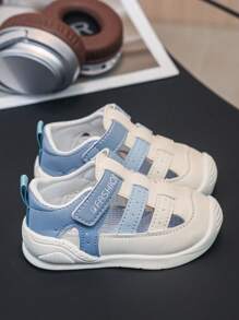 Summer New Breathable Hollow Out Beach Sandals, Comfortable, Lightweight & Anti-Slip, Suitable For Boys And Girls - Baby Blue - View 6