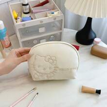 1PC KT Cat, Melody, Multifunctional Cosmetic Organizer, Cosmetic Bag, Makeup Organizer, Portable Toiletry Bag, Skincare Pouch, Large Capacity Makeup Bag, Cute Handbag Wallet Pouch Case, Travel Makeup Bag