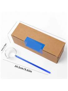 Multicolor High Borosilicate Glass Spoon, Kitchen Accessories, Kitchenware, Heat-Resistant Kitchen Spoon, Milk Coffee Salad Spoon, Long Handle Baking Stirring Spoon, Dessert Stirring Spoon, Hot Oil Spoon, Very Suitable For Milk, Coffee, Tea, Cocktails, Soup, Cold Drinks, Desserts, Etc., Suitable For Bars, Banquets, Parties, Restaurants And Homes, Ideal Gifts. Mother's Day Gift - Multicolor - View 11