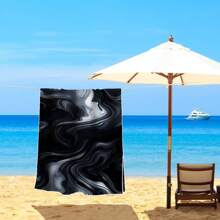 1pc Extra Large Beach Towel - Soft, Lightweight And Absorbent Polyester Bathing Towel, Suitable For Travel, Swimming, Camping, Yoga, Fitness, Beach Vacation And Beach Parties - Perfect Gift For Family And Friends - Multicolor - View 39