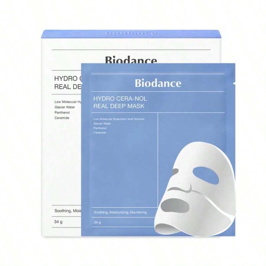 Biodance - Hydro Cera-Nol Real Deep Mask (4x34g) - 白色 - 查看 1