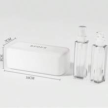 1pc Refillable Bottle Set, Travel-Friendly Portable Mini Atomizer Spray Bottles, Fine Mist Spray Bottles & Leak-Proof Containers For Decanting Perfume, Lotion, Eye Cream, And More - White - View 8