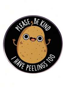 时尚可爱动物“你伤害不了我”胸针，个性卡通幽默猪培根胸针，金属雨伞合金胸针徽章