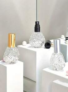 1/3 Pcs 15ml Perfume Bottle, Small Bottle, Fragrance Cosmetics, Fine Spray Bottle, Portable Glass Bottle, Empty Bottle Travel Essentials Travel Accessories Travel Must Haves Holiday Essentials Holiday Travel Bag - Multicolor - View 3