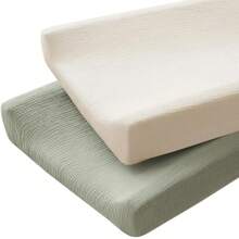 2 Packs Changing Pad Cover For Baby Girls Boys Fitted Diaper Changing Table Cover Set, Soft Changing Pad Sheets Love Valentine