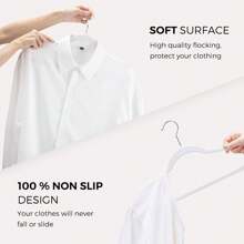 120 Pack White Clothes Hangers, Velvet Clothes Hangers, Non-Slip Felt Hangers - Space-Saving, Premium Suit Hangers, 360° Rotating Hook, Wardrobe Hanger, Hanging, Children's Velvet Clothes Hangers, Flocked Clothes Hangers, Clothes Hanger Hooks, Thin Clothes Hangers, Rose Gold, Velvet Clothes Hangers, Children's Velvet Clothes Hangers, Hung, Velvet Clothes Hangers, Clothes Hanger Connecting Hooks, Velvet Hangers, Moving Aid, Metal Clothes Hangers, Rubberized Clothes Hangers, Nursing T-Shirts, Stainless Steel Clothes Hangers, Golden Clothes Hangers, Clothes Hangers, Metal Clothes Hangers, Askılık, Anti-Slip Clothes Hangers, Gold Clothes Hooks, Hunger, Wire Clothes Hangers, Wire Hangers, Wire Clothes Hangers, Trouser Hangers, Clothes Hangers, Ironing Aid, Clothes Hangers, Hangers, Shirt Ironers, Wire Clothes Hangers, Clothes Hangers With Hooks, Trouser Hangers, Clothes Hangers, Suit Hangers, Travel Clothes Hangers, Clothes Hangers For Pants, Livarno Home, Suit Hangers, - 白色 (120 Pack) - 查看 7