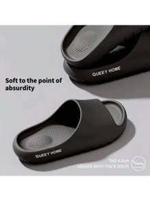 Nieuwe damespantoffels, zacht materiaal, modieus en veelzijdig, stralen een premium look uit, lichtgewicht en antislip, geschikt voor binnen- en buitengebruik, lente/zomer
