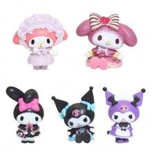 Sanrio 1pc Kuromi, Melody, Sanrio Cartoon Character Figure, Random Style Car Decor